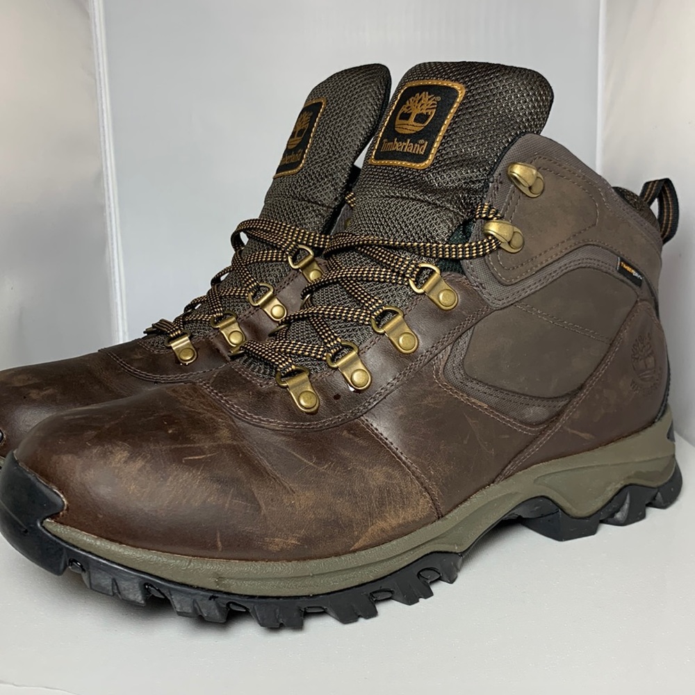 TIMBERLAND MT. MADDSEN MID WATERPROOF HIKING BOOTS MEN’S Sz 12
